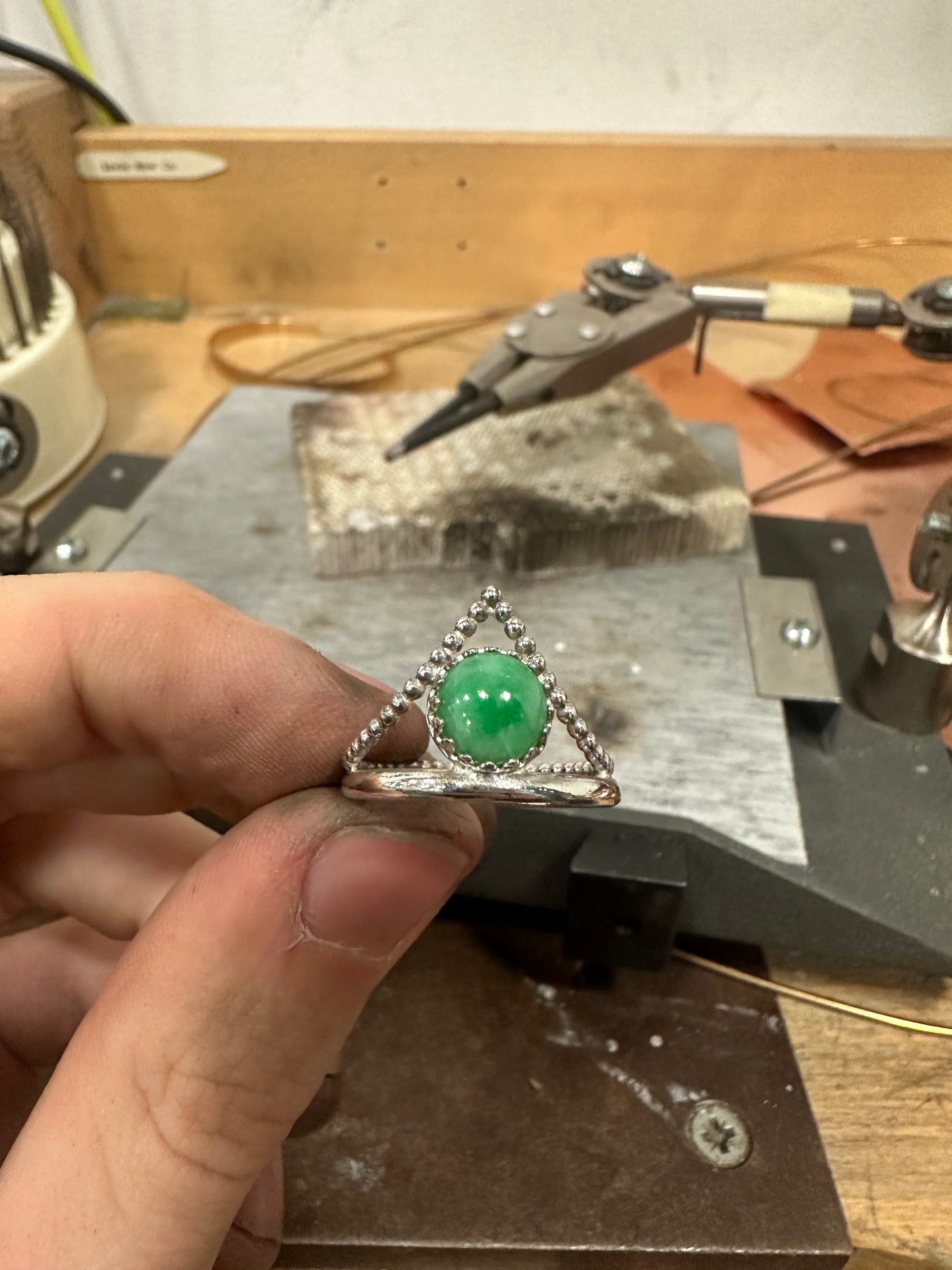 Jade Tiara Ring