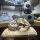 Thick crater textured ring