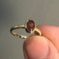 Pink tourmaline and frosted gold